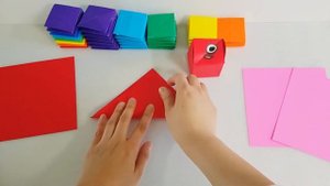 Numberblocks Magic Cube Origami 1 to 7 | numberblocks fanmade Hilary