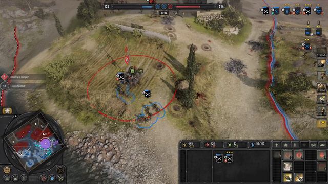 Company of Heroes 3 - COH3 STILL ROCKS! - US Forces Gameplay - 2vs2 Multiplayer
