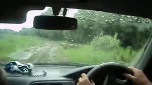 Тойота Кариб, лето, грязззь!