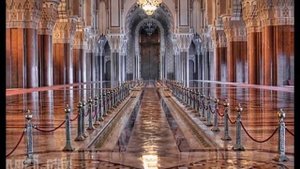 Великая мечеть Хассана II Касабланка. Марокко.