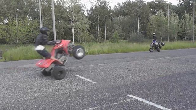 Honda trx 250 burnout смотреть онлайн