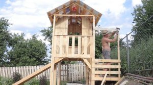 Детская площадка своими руками (часть 8)