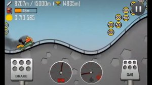 Долгий заезд на детском экспрессе или "как стать черным" - Геймплей Hill Climb Racing