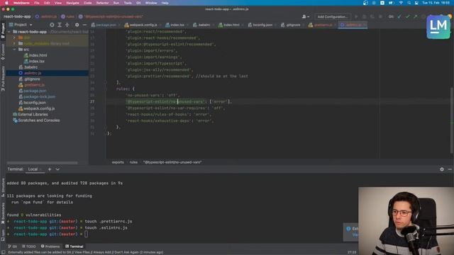 React: setting up from scratch and bringing it to production смотреть онлайн