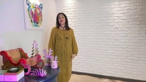 Связано платье за несколько дней спицами 6 мм из мохера