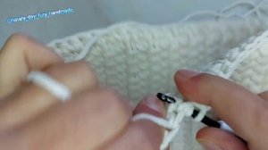 ??? УЗОР "КОЛОСОК" КРЮЧКОМ ДЛЯ СУМОК, РЮКЗАКОВ, КОРЗИН ???