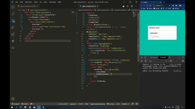 Forms - Part 12 :  Dynamic Forms #1 | Master Angular Framework In Arabic