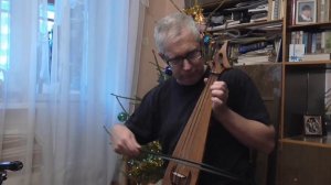 Музыкальный инструмент гудок (смык) - наш новогодний гость.
