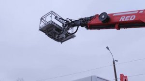 Автовышка Красная машина - 22 метра на шасси Садко Некст (4х4)