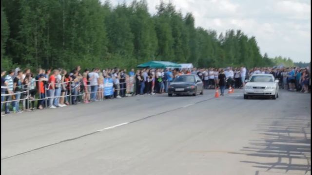 Драг 402 м.Снегоход по асфальту. Нифантово 2016 смотреть онлайн