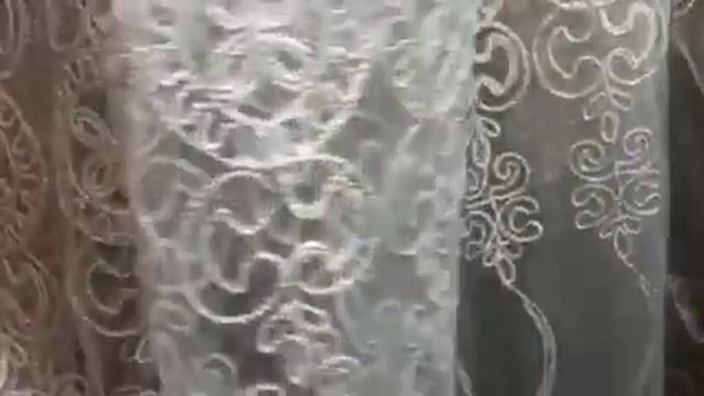 Магазин-салон «УЮТ»- новинки тюля с кордовой нитью в первый день весны!