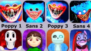 Poppy Playtime VS Undertale 3D - Кто лучше