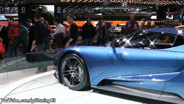 2016 Ford GT - Geneva Motor Show 2015 смотреть онлайн