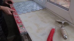 Облицовка оконного проёма мозаикой от А до Я. Часть 1.