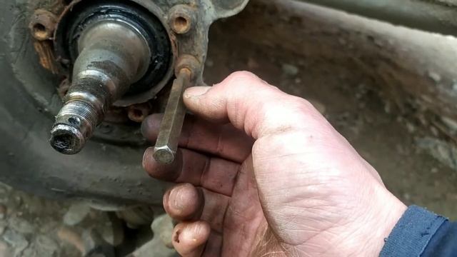 Замена заднего подшипника на Ауди b4,c4 с ABC и без. смотреть онлайн