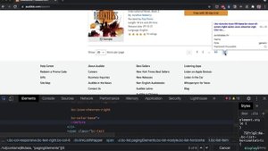 6. Project #1 Dealing with Multiple Pages using Selenium (Amazon Audible Bot) 4. Handling Pagination