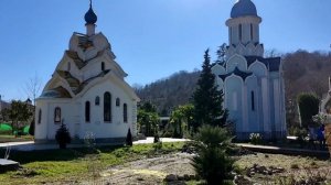 Сочи.Два святых места в горах. Почувствуйте разницу.Крестовая Пустынь, Троице-Георгиевский монастырь