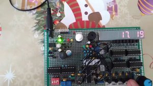 Макетная плата на микроконтроллере.