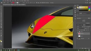 Photoshop tutorial | Convert Lamborghini to Vector art using pen tool | Convert to vector