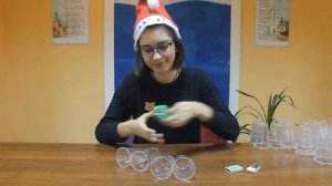 Новогодний DIY | Снеговик из пластиковых стаканчиков своими руками ⛄