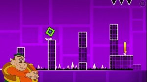 Моршу играет в Geometry dash / Летсплей #1