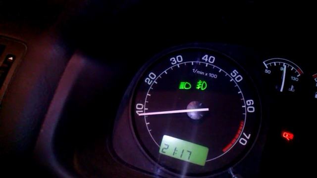 Обороты холостого хода на Шкода Октавия Тур смотреть онлайн