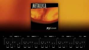 Metallica - Fuel (Guitar Backing Track with Tabs)