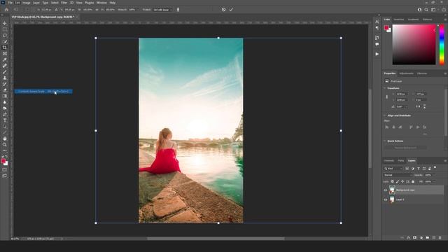 How To Resize photo without Stretching ? In Photoshop - Hindi Tutorial смотреть онлайн