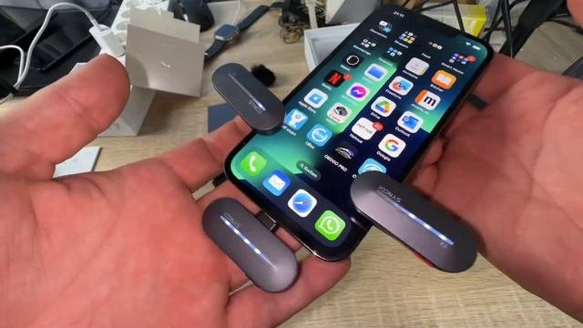 IPhone Mikrofon, SYNCO P2SL Lavalier WIFI Mic F. Smartphone Mit Ladebox Unboxing Und Anleitung