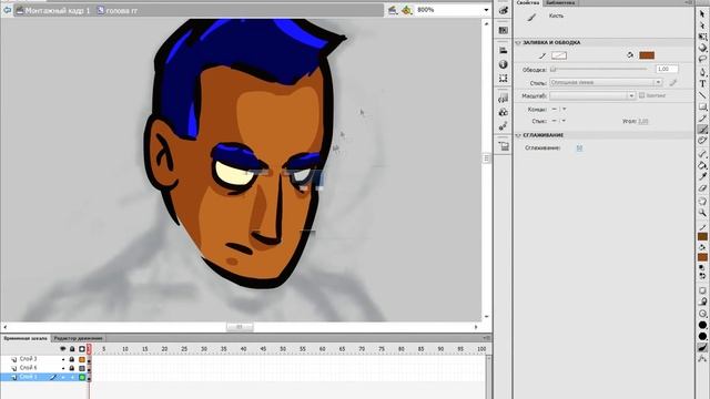 Рисуем супергероя #2 || Создание персонажа для игры смотреть онлайн