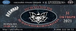 31.10.2021 Вебинар «Психология Психобиокомпьютера»