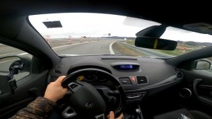 Renault Megane RS Trophy Acceleration 0-100 100-200 kmh Pov drive German autobahn 265hp