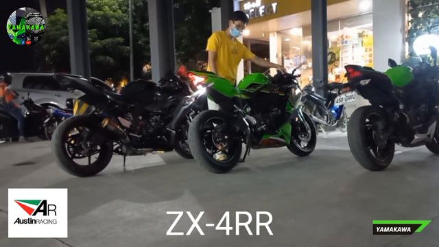 SOUND COMPARISON ZX-25R,ZX-4RR, ZX-6R | KAWASAKI ZX-SERIES BIKES | CEBU, PHILIPPINES 🇵🇭 смотреть онлайн
