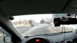 Обучение вождению от первого лица (POV ). Пробный заезд