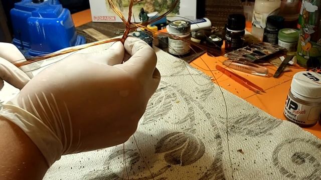 Создание березы для диорамы/Realistic Scenic Trees - Wire Armatures