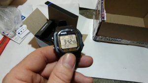 Часы Casio W-800HG-9A  с алиэкспресс.