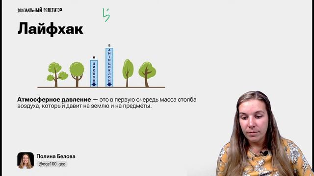 Все задания с картой погоды на ОГЭ по географии | Летняя школа – Полина Белова