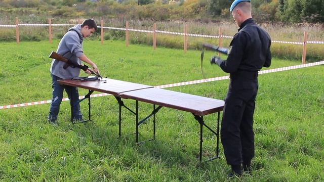 Разборка-сборка автомата Калашникова смотреть онлайн