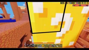 Играю в бед варс, но с ЛАКИ БЛОКАМИ! Roblox Bed Wars