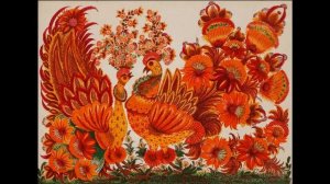 Птицы в росписи