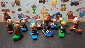 ВЕСЁЛЫЕ СКЕЙТБОРДИСТЫ из Киндер-Сюрпризов | Обзор коллекции 2008 года!