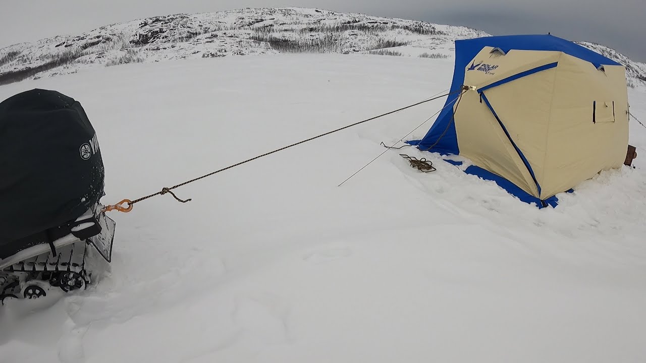 ЭКСТРЕМАЛЬНАЯ ЗИМНЯЯ РЫБАЛКА НА БАРЕНЦЕВОМ МОРЕ  / EXTREME WINTER FISHING IN THE BARENTS SEA