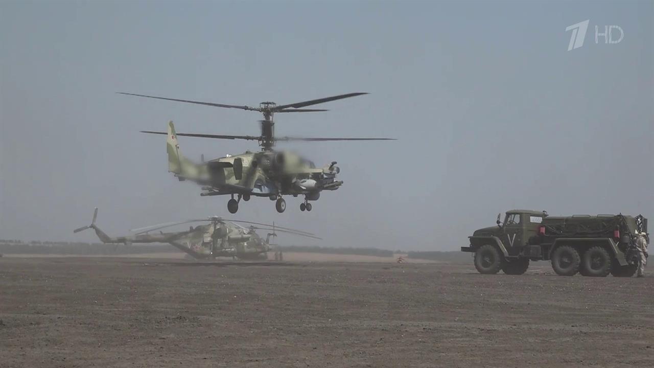 Вертолеты К-52 и ракеты "Вихрь": на службе у российских военных высокоточное оружие