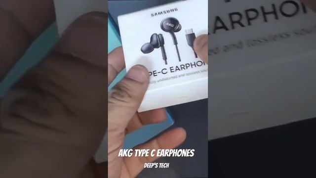 AKG Type C Earphones #akdeep #deepstech #samsung