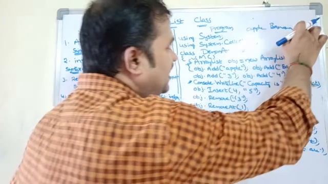 ArrayList class in C#