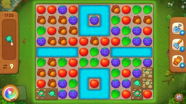 Gardenscapes 1720!!! Чем заняться в воскресное утро поиграть развить ум и мышление!!!!