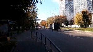 Москва 3115 Просторная улица, ЖК Просторная 7 осень день