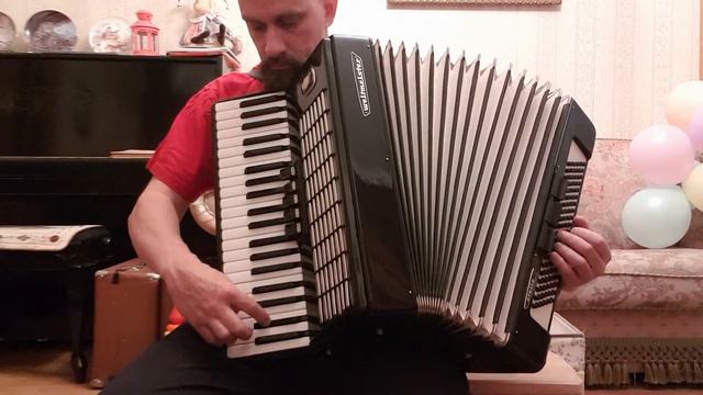 Аккордеон Weltmeiser Stella. Размер 4/4. Полный. Демонстрация. смотреть онлайн