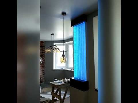 Пузырьковая панель в барной зоне квартиры смотреть онлайн