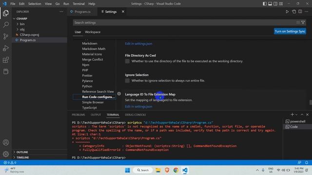 [Fix] The term 'scriptcs' is not recognized as the name of a cmdlet, function, script file